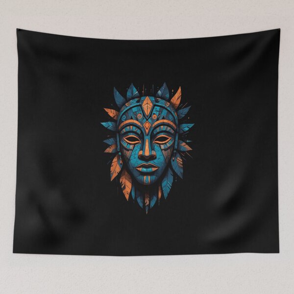 Item preview, An Abstract Cubism-Inspired Design Depicting An Ancient African Mask designed and sold by Adelberton.