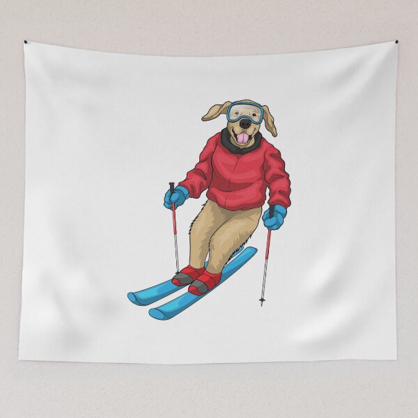 Item preview, Labrador Skier Ski designed and sold by Snabdesign84.