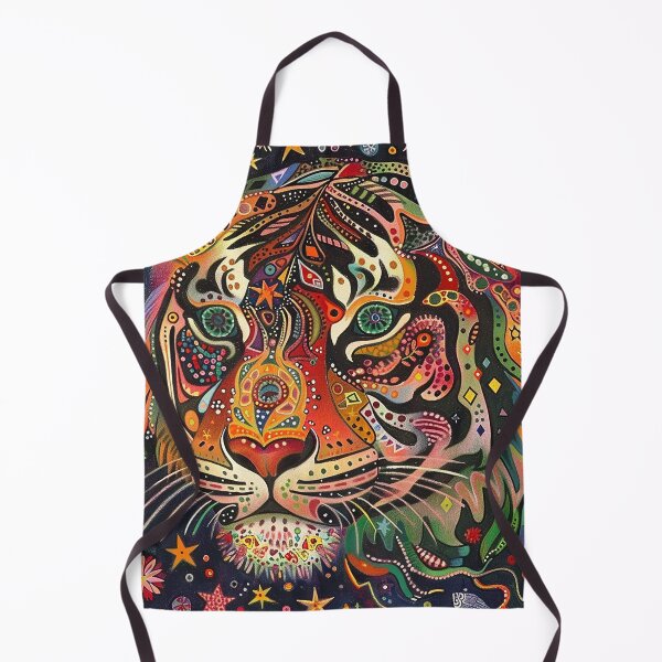 Artikelvorschau, Tiger-Illustrationskunst entworfen und verkauft von nomiraclehere.