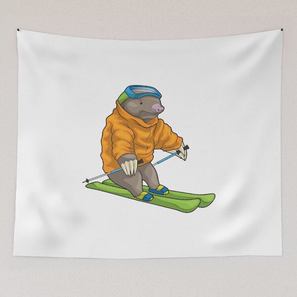 Item preview, Mole Skier Ski designed and sold by Snabdesign84.