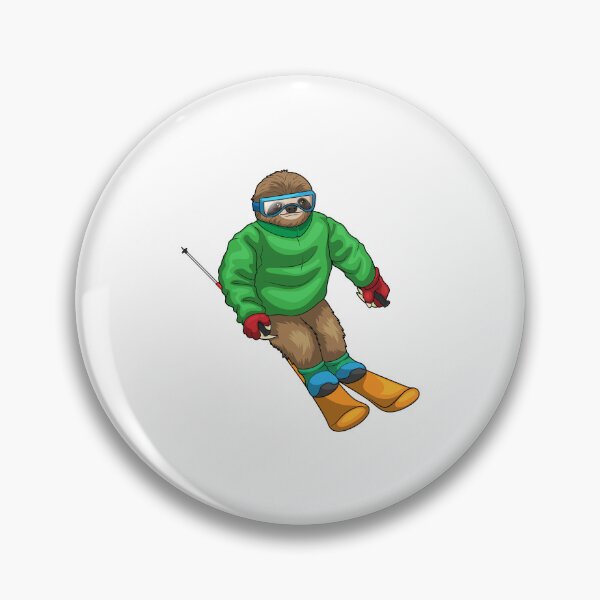 Item preview, Sloth Skier Ski designed and sold by Snabdesign84.