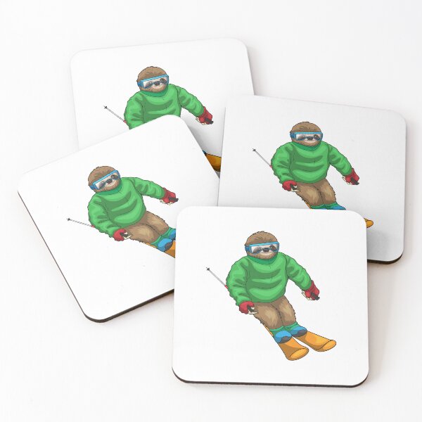 Item preview, Sloth Skier Ski designed and sold by Snabdesign84.