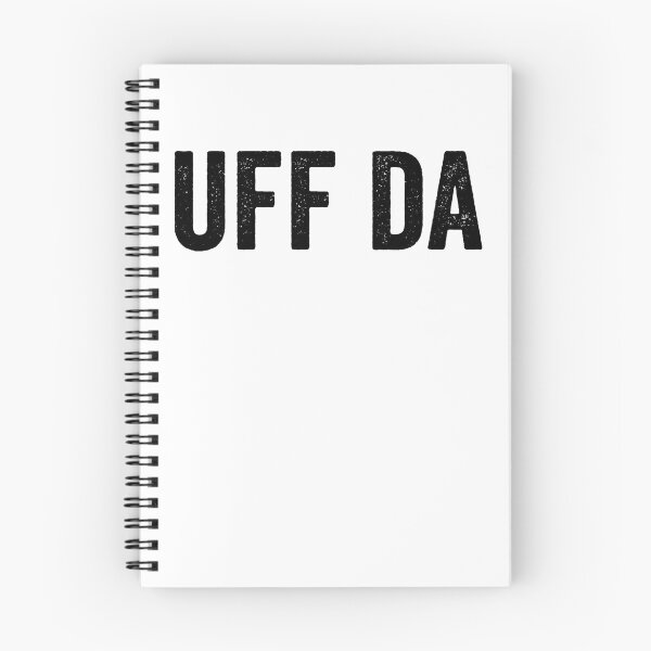Item preview, Uff Da Norwegian Phrase Scandinavian Viking Uff Da Gear designed and sold by DynamicDesign.