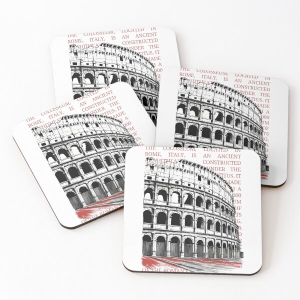 Item preview, Vintage  Colosseum Design sketch by CallisC Arts ⭐⭐⭐⭐⭐ designed and sold by CallisC-Arts.