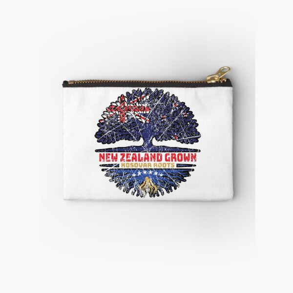 Item preview, Kosovo Kosovar New Zealander New Zealand Tree Roots Flag designed and sold by FlagX.