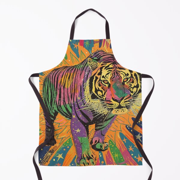 Artikelvorschau, Tiger-Illustrationskunst entworfen und verkauft von nomiraclehere.