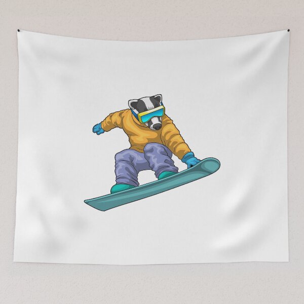 Item preview, Badger Snowboard Winter sports designed and sold by Snabdesign84.