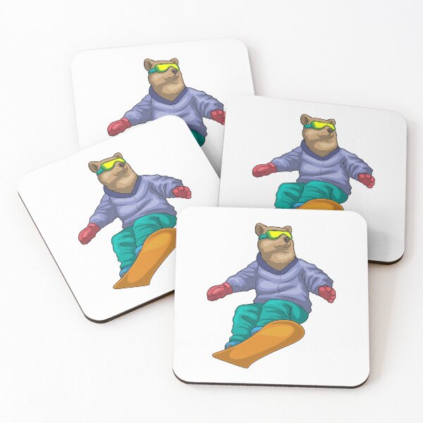 Item preview, Bear Snowboard Winter sports designed and sold by Snabdesign84.