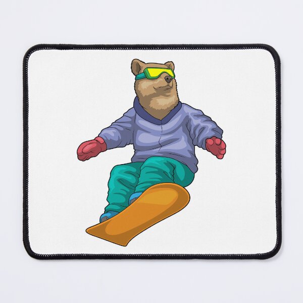 Item preview, Bear Snowboard Winter sports designed and sold by Snabdesign84.