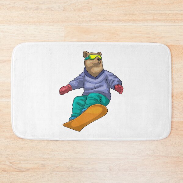 Item preview, Bear Snowboard Winter sports designed and sold by Snabdesign84.