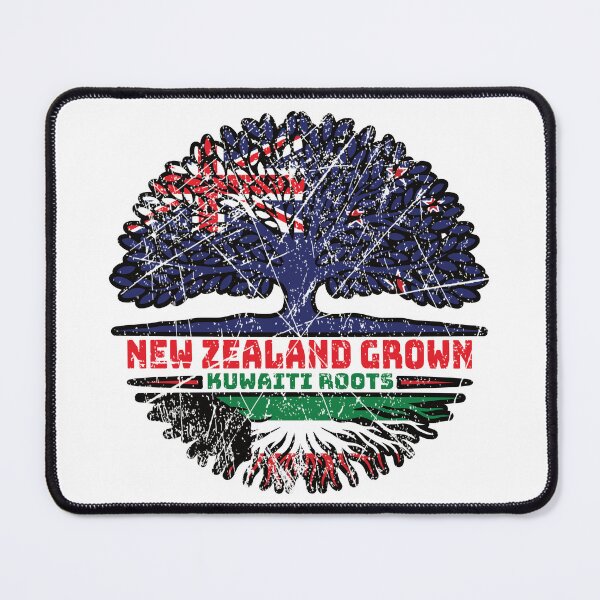 Item preview, Kuwait Kuwaiti New Zealander New Zealand Tree Roots Flag designed and sold by FlagX.