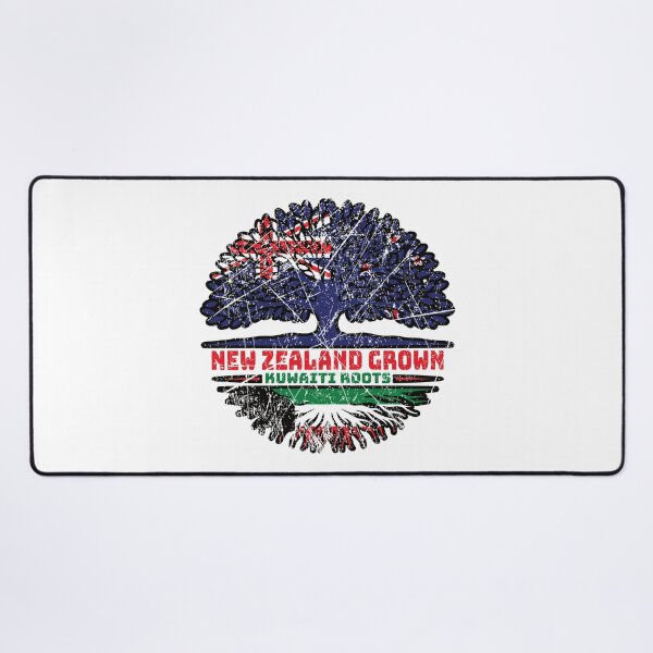 Item preview, Kuwait Kuwaiti New Zealander New Zealand Tree Roots Flag designed and sold by FlagX.