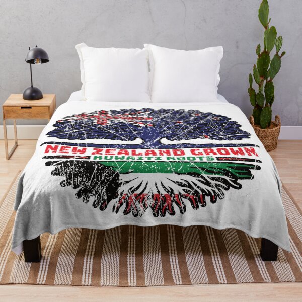 Item preview, Kuwait Kuwaiti New Zealander New Zealand Tree Roots Flag designed and sold by FlagX.