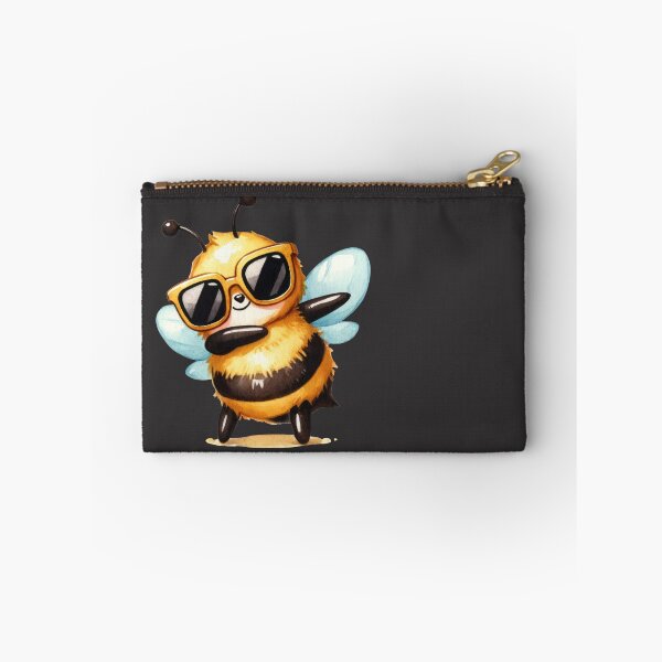 Item preview, Cute bumble bee with glasses! designed and sold by fribabywonder.