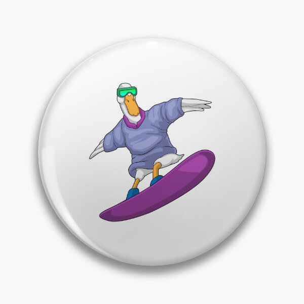 Item preview, Duck Snowboard Winter sports designed and sold by Snabdesign84.