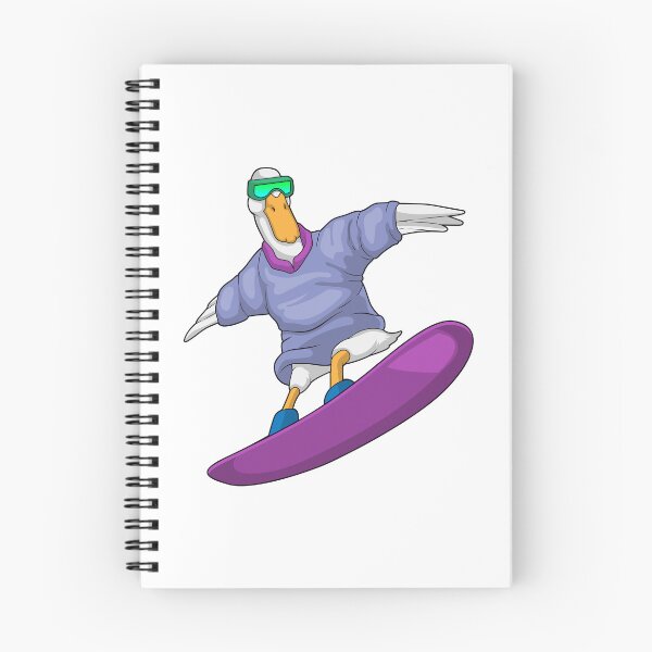 Item preview, Duck Snowboarder Snowboard designed and sold by Snabdesign84.