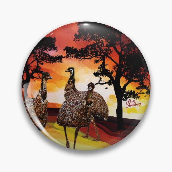 Item preview, Emu Mulga Walk designed and sold by Fluid Artzworx.