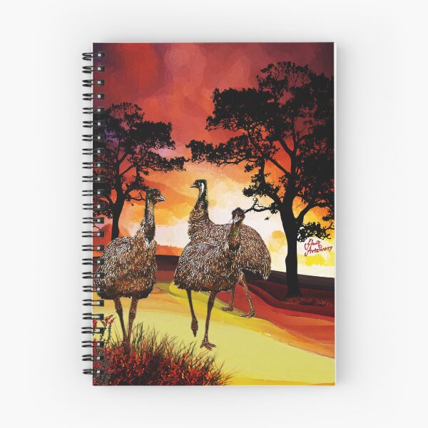Item preview, Emu Mulga Walk designed and sold by Fluid Artzworx.