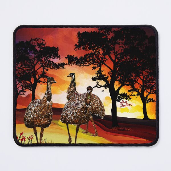 Item preview, Emu Mulga Walk designed and sold by Fluid Artzworx.