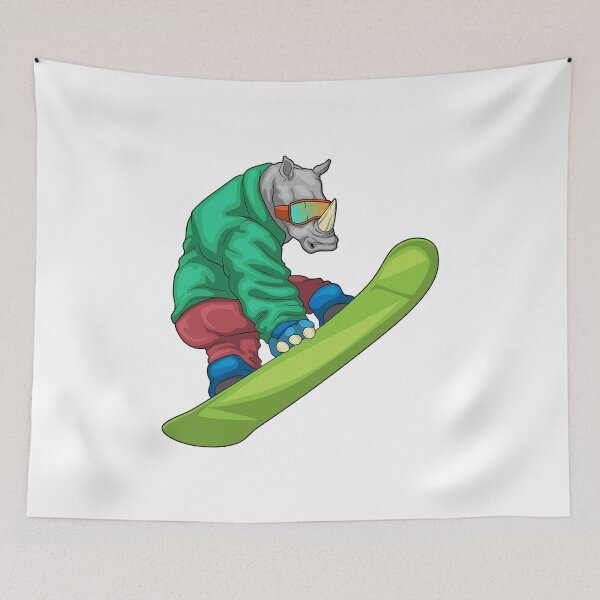 Item preview, Rhino Snowboard Winter sports designed and sold by Snabdesign84.