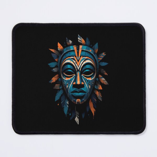 Item preview, An Abstract Cubism-Inspired Design Depicting An Ancient African Mask designed and sold by Adelberton.