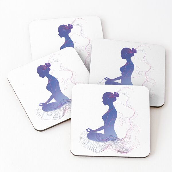Item preview, Silhouette Serenity: Minimalist Yoga Pose designed and sold by AI-Only Creations.