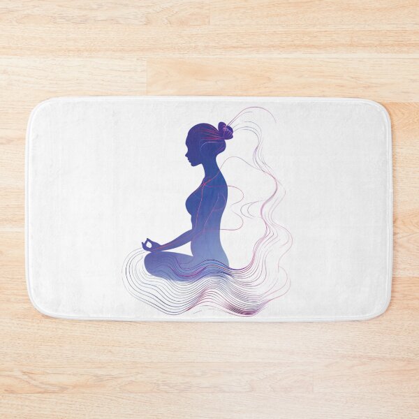 Item preview, Silhouette Serenity: Minimalist Yoga Pose designed and sold by AI-Only Creations.
