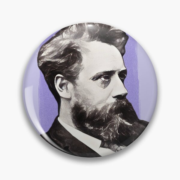 Item preview, British Poet William Ernest Henley - Purple - illustration  designed and sold by Litstoy.