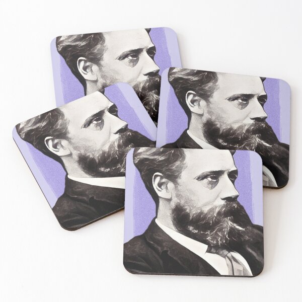Item preview, British Poet William Ernest Henley - Purple - illustration  designed and sold by Litstoy.