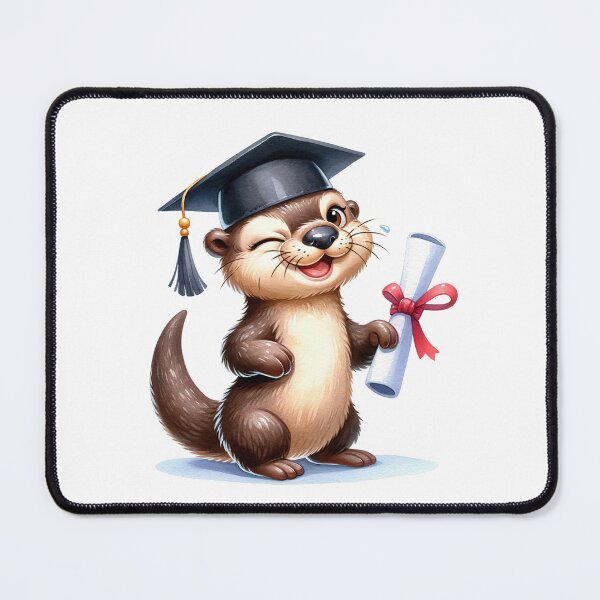 Item preview, Otter The Graduate designed and sold by 93-Store.