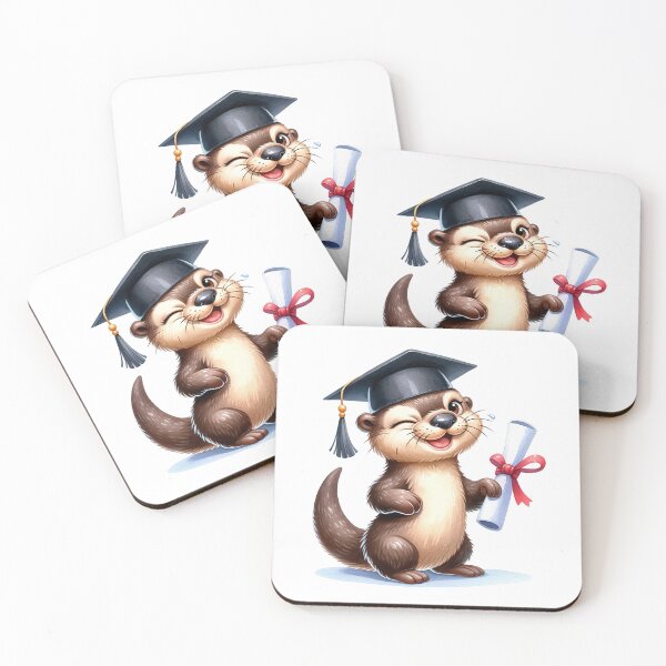 Item preview, Otter The Graduate designed and sold by 93-Store.