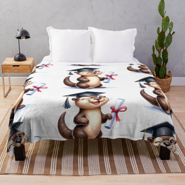 Item preview, Otter The Graduate designed and sold by 93-Store.