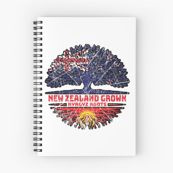 Item preview, Kyrgyzstan Kirghiz New Zealander New Zealand Tree Roots Flag designed and sold by FlagX.