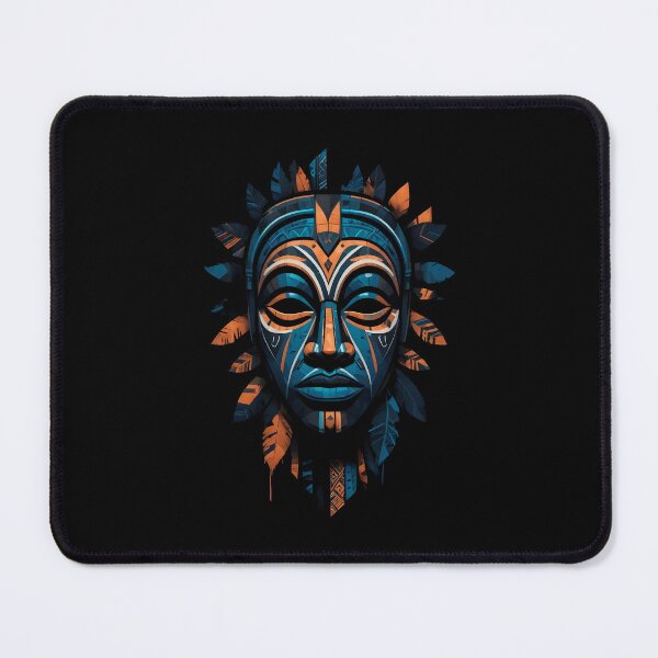Item preview, An Abstract Cubism-Inspired Design Depicting An Ancient African Mask designed and sold by Adelberton.
