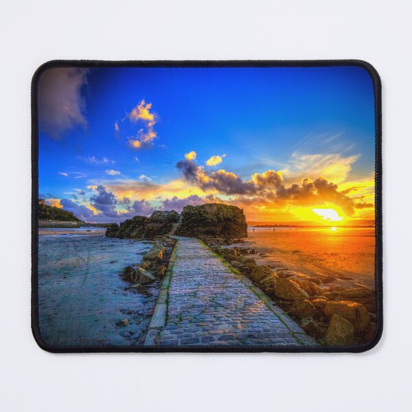 Item preview, St Michael's Mount And Sunlit Causeway designed and sold by Paul Thompson Photography.