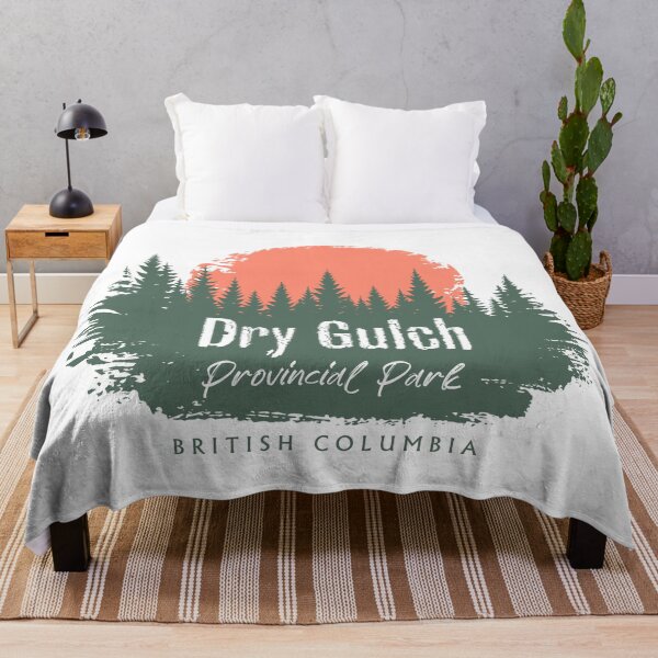 Item preview, Dry Gulch Provincial Park British Columbia Forest And Sunset designed and sold by bivenart.