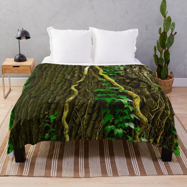 Item preview, Tree Trunk, Roots and Green Ivy designed and sold by KaSaPo.