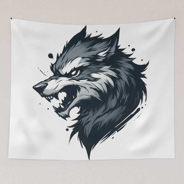 Item preview, Fierce Wolf designed and sold by h00ch2003.
