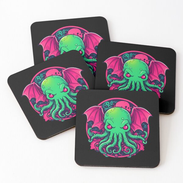 Item preview, Angry Cthulhu Logo, Lovecraftian, Tentacles, Horror designed and sold by Burn-Ego.