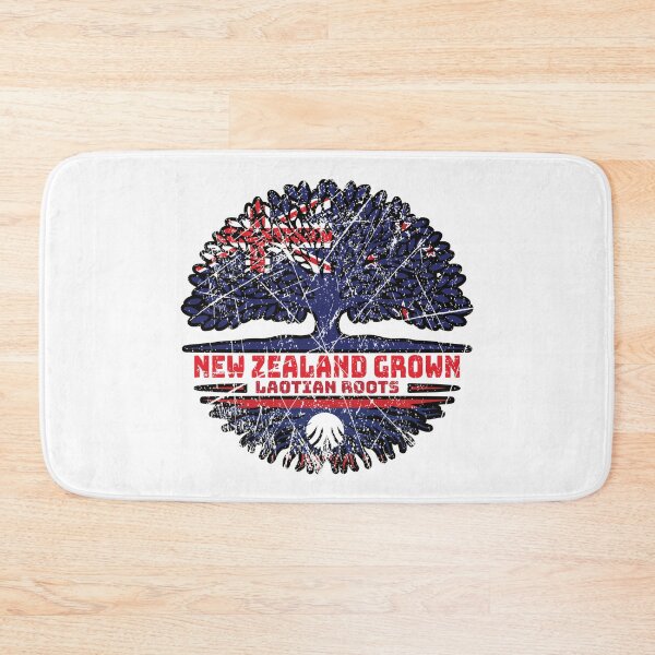 Item preview, Laos Laotian New Zealander New Zealand Tree Roots Flag designed and sold by FlagX.