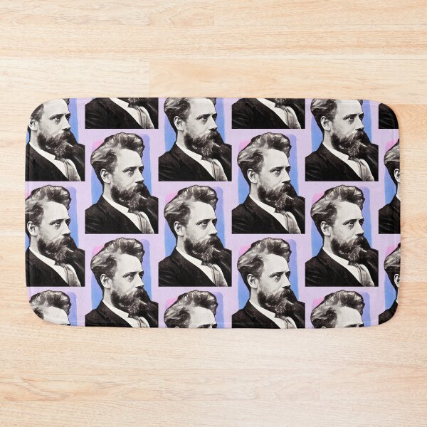 Item preview, British Poet William Ernest Henley - purple pink - illustration  designed and sold by Litstoy.
