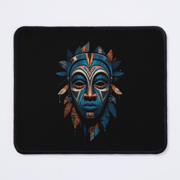 Item preview, An Abstract Cubism-Inspired Design Depicting An Ancient African Mask designed and sold by Adelberton.