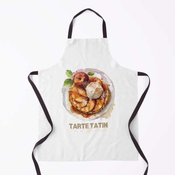 Item preview, French Tarte Tatin Sticker - Watercolor Pastry Delight designed and sold by Lexa Pix.
