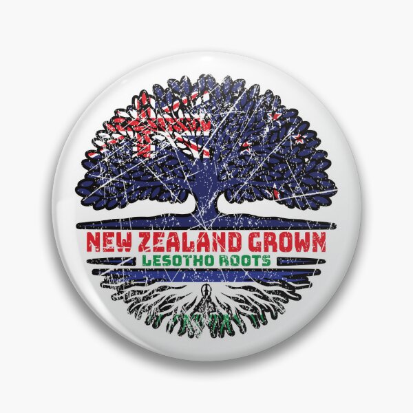 Item preview, Lesotho New Zealander New Zealand Tree Roots Flag designed and sold by FlagX.