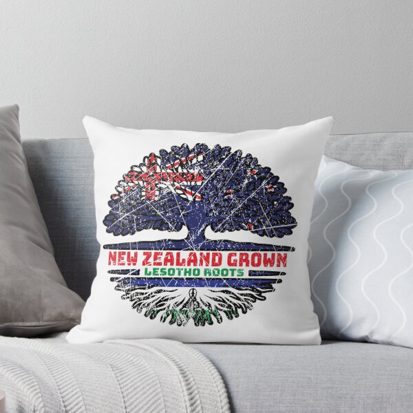Item preview, Lesotho New Zealander New Zealand Tree Roots Flag designed and sold by FlagX.