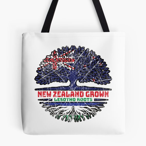 Item preview, Lesotho New Zealander New Zealand Tree Roots Flag designed and sold by FlagX.