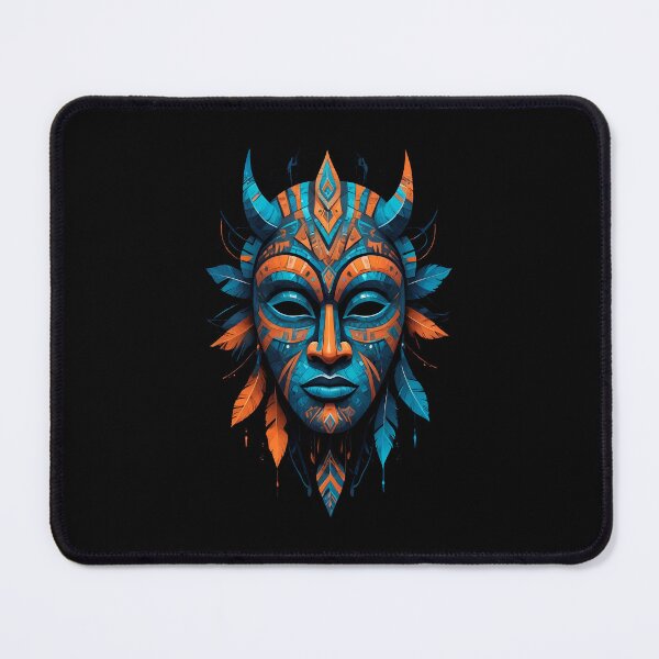 Item preview, An Abstract Cubism-Inspired Design Depicting An Ancient African Mask designed and sold by Adelberton.
