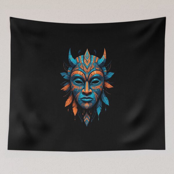 Item preview, An Abstract Cubism-Inspired Design Depicting An Ancient African Mask designed and sold by Adelberton.