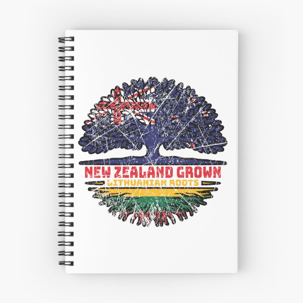 Item preview, Lithuania Lithuanian New Zealander New Zealand Tree Roots Flag designed and sold by FlagX.