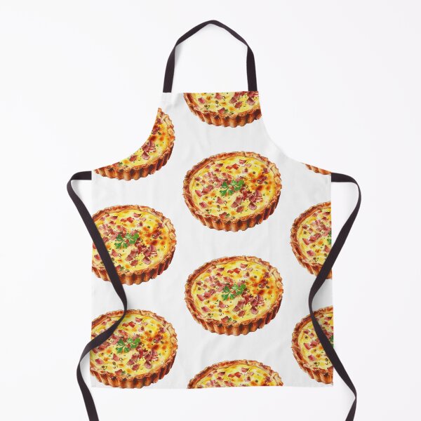 Item preview, Watercolor Quiche Lorraine designed and sold by Lexa Pix.